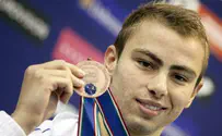 Israeli swimmer wins silver at European Championships