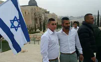 Terror victim Naor Shalev celebrates Bar Mitzvah at the Kotel