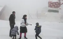 Massive snowstorm hits Israel