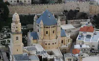 ירושלים: כתובות נאצה על קיר כנסייה
