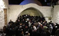 1,000 Jews visit Joseph's Tomb in Shechem overnight