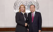 Livni tells UN chief: 'No justification' for terror