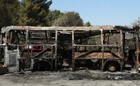 Bus bursts into flames in Jerusalem