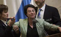 Zoabi causes uproar in Knesset, 'celebrates' deal with Turkey