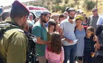 Watch: Victim's family recite kaddish at the site of his murder