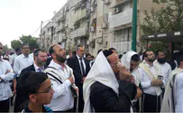 ילדים חרדים בחיפה הפגינו נגד יהב 