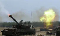 IDF launches artillery barrage on Gaza terrorists