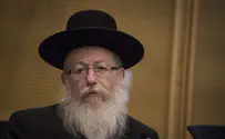Yaakov Litzman returns to Housing Ministry