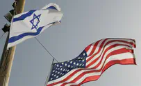 US flag with anti-Semitic writing left outside shul