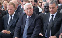 Abbas under fire for attending Peres funeral