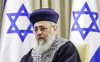Chief Rabbi: Syrians suffering 'small Holocaust'