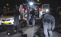 תיעוד: מבצע למעצר פורעים ערבים
