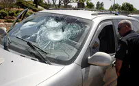 Stone attack on car near Haifa