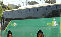 Following attack near Beit El, bus drivers strike
