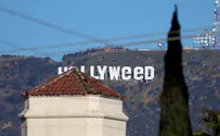 Pranksters deface iconic Hollywood sign