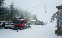 WATCH: Snow falls on Mt. Hermon