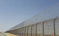 הושלמה הגבהת גדר הגבול באזור ניצנה