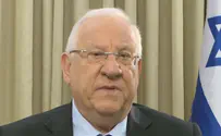 President Rivlin: We must fight terror with a firm hand