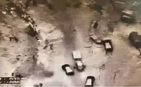 Aerial video proves: car rammed forces