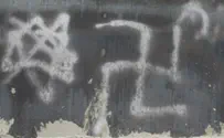 Swastika carved into glass door of Utah synagogue 