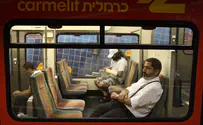 Fire in Haifa's Carmelit subway injures one