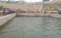 אלפים השתתפו בחגיגת מים בחבל יתיר