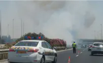 Tel Aviv - Jerusalem highway shut down over fire