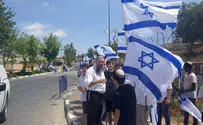 Dancing with Israeli flags - not just in Jerusalem