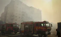 Residential buildings evacuated in Elad as fire spreads