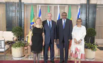 Ethiopian PM's wife: I feel at home in Israel