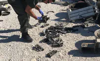 Hundreds of weapons parts found in smuggling truck