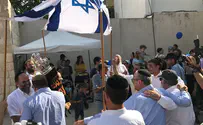 Watch: Celebrating new Torah scrolls in Kfar Hashiloach
