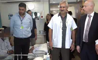 Watch: US envoy tours Israeli hospital treating Syrian victims