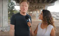 Watch: Conan O'Brien on the set of 'Fauda'