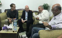 Greenblatt visits families of Har Adar victims
