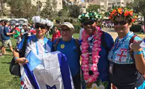 צפו: רבבות משתתפים בצעדת ירושלים