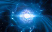 First time: Collision of neutron stars observed