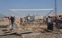 נבלמה בנייה פלסטינית בניגוד לחוק