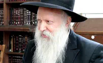 הרב גינזבורג נגד הצבעה לעוצמה יהודית
