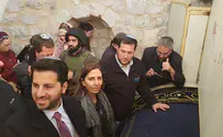Likud minister visits Joseph's Tomb