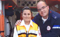 The boy who dressed up as the man who saved his life