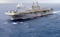 ספינת המארינס האמריקנית מגיעה לישראל