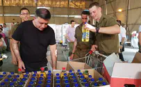 גבאי ארז מזון לנזקקים: "ישראל היפה"