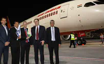 First Air India flight arrives at Ben-Gurion Airport
