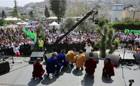 Watch Live: Thousands celebrate Passover in Hevron