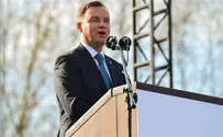 Polish president: Anti-Semitism increase is Israel's fault