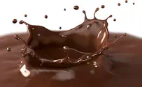 Chocolate river in the middle of the freeway