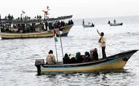 'Reverse flotilla' launched to breach Israeli security blockade