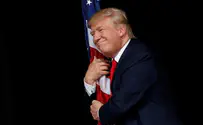 Trump's flag hug goes viral