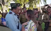 Watch: Surprise marriage proposal at IDF ceremony